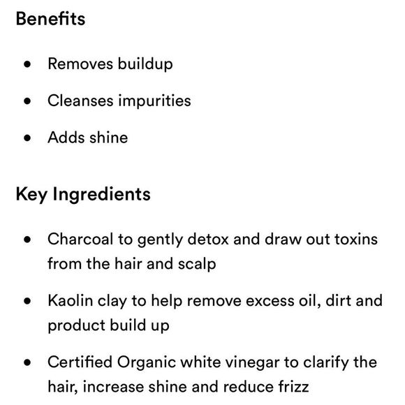 LAST 1! INNERSENSE Detox Hair Mask 👩🏼 NEW Full Size Build Remover Clarifying - Picture 3 of 5